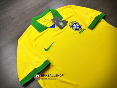 เสื้อบอล ทีมชาติ Brazil Home บราซิล เหย้า 2019 - 02