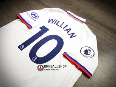 เสื้อบอล Chelsea Away เชลซี เยือน 2019:20 10 WILLIAN- 02