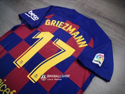 เสื้อบอล Barcelona Home บาเซโลน่า เหย้า 2019:20 17 GRIEZMANN กรีซแมนน์ - 02