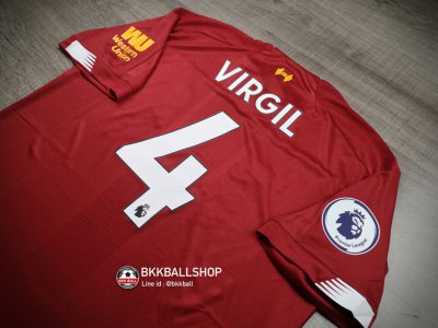 เสื้อบอล Liverpool Home ลิเวอร์พูล เหย้า 2019:20 EPL 4 VIRGIL - 02