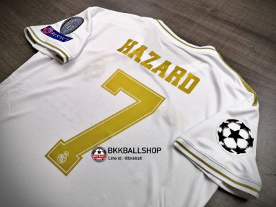 เสื้อบอล Real Madrid Home รีลมาดริด เหย้า 2019:20 7 HAZARD - 04