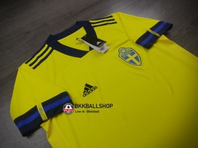 เสื้อบอล ทีมชาติ Sweden Home สวีเดน เหย้า 2019 - 02