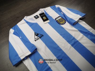 เสื้อบอล Retro ย้อนยุค Argentina Home อาเจนติน่า 1986 - 02