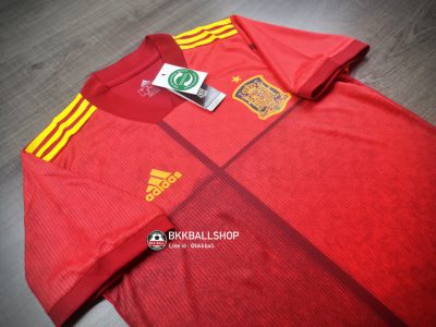 เสื้อบอล ทีมชาติ Spain Home สเปน เหย้า Player Euro ยูโร 2020 - 02