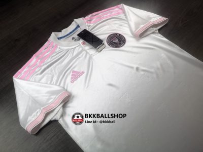 เสื้อฟุตบอล Inter Miami Club Football Homeอินเตอร์ ไมอามี่ คลับ ฟุตบอล เหย้า เกรด player เจ้าของทีม Beckham 2020-21 - 02