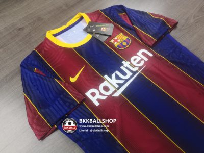 เสื้อฟุตบอล Barcelona Home บาเซโลน่า เหย้า เกรด player 2020-21 - 02