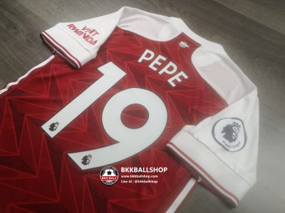 เสื้อฟุตบอล Arsenal Home อาร์เซน่อล เหย้า เกรด player 2020-21 19 PEPE พร้อมอาร์มพรีเมียร์ลีค - 02