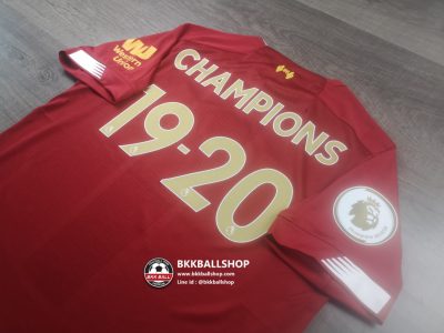 เสื้อฟุตบอล Liverpool Home ลิเวอร์พูล เหย้า 2019-20 ฉลองแชมป์ CHAMPIONS 19-20 - 06