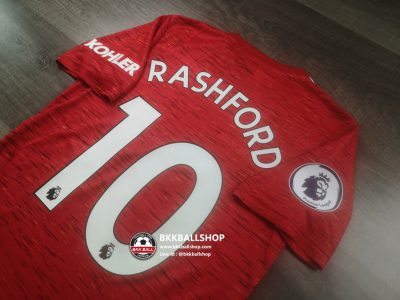 เสื้อฟุตบอล Man Utd Home แมนฯ ยูไนเต็ท เหย้า เกรด player 2020-21 10 RASHFORD พร้อมอาร์มพรีเมียร์ลีค - 02