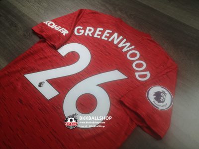 เสื้อฟุตบอล Man Utd Home แมนฯ ยูไนเต็ท เหย้า เกรด player 2020-21 26 GREENWOOD พร้อมอาร์มพรีเมียร์ลีค - 02