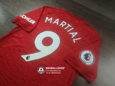 เสื้อฟุตบอล Man Utd Home แมนฯ ยูไนเต็ท เหย้า เกรด player 2020-21 9 MARTIAL พร้อมอาร์มพรีเมียร์ลีค - 02