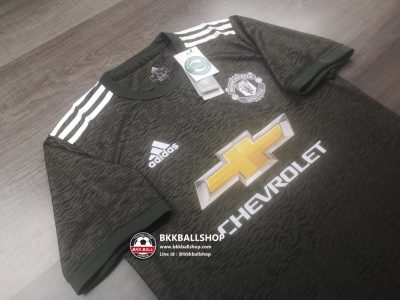 เสื้อฟุตบอล Manchester United Away แมนเชสเตอร์ ยูไนเต็ท เยือน เกรด player 2020-21 - 02
