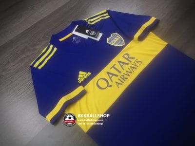 เสื้อฟุตบอล Boca Juniors Home โบค่า จูเนียร์ส เหย้า เกรด player 2020-21 - 02