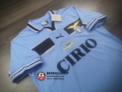 เสื้อฟุตบอล Retro ย้อนยุค Lazio Home ลาซิโอ เหย้า 1998-00 - 02