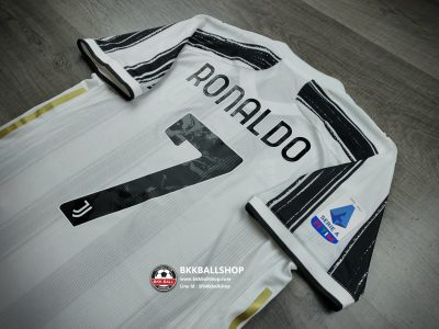 เสื้อฟุตบอล Juventus Home ยูเวนตุส เหย้า เกรด player 2020-21 7 RONALDO พร้อมอาร์ม Calcio Serie A - 02
