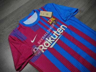 Player - เสื้อฟุตบอล Barcelona Home บาร์เซโลน่า เหย้า เกรดนักเตะ 2021-22 - 02